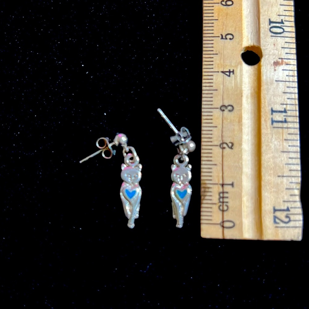 Vintage 90’s Cat Earrings